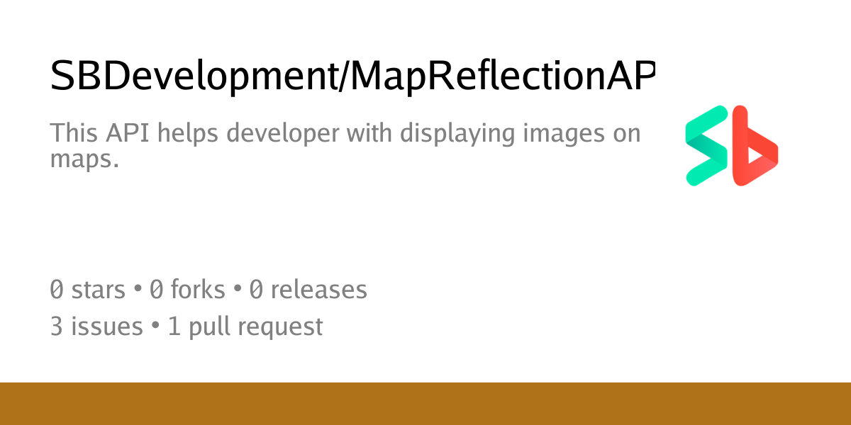 SBDevelopment/MapReflectionAPI: This API helps developer with ...